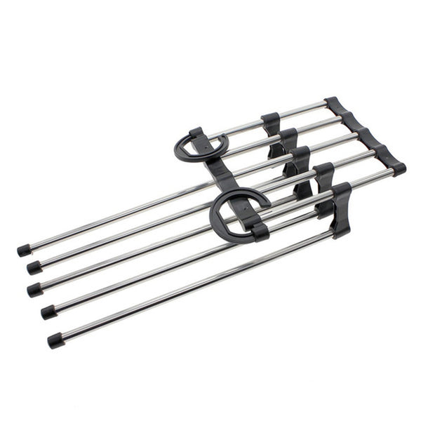 Adjustable Trouser Pants Hanger Organizer