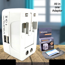All-in-one Universal Worldwide Travelling Ac Adaptor Plug (Au, Uk, Us, Eu) International Power Charger Electric Usb Power Plug Socket Adapter Converter (1 Pc)