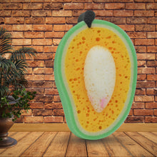 Sponge Household Kitchen Mango Shape Bowl Dish Washing Cleaning Pad Cleaner Bath Cleaning Sponge Dishwashing Sponge Mango (1 Pc)