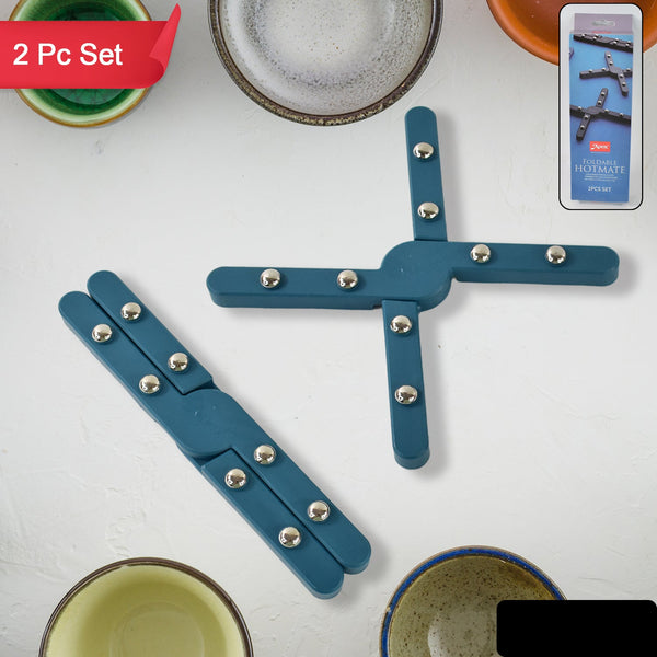 Apex Foldable Hot Mate Set 2 Pcs Folding Pan Stand For Hot Pots