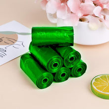 Bio-degradable Eco Friendly Garbage Trash Bags Rolls (19 X 21) (Green)