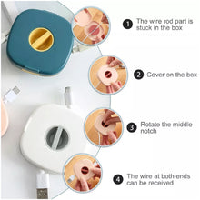 Portable Travel Organizer Case For Data Cables Charger Pen Drives Memory Card