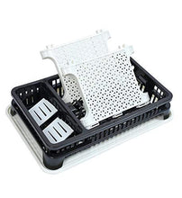 Kitchen Organizer Rack With Water Storing Tray Dish Rack