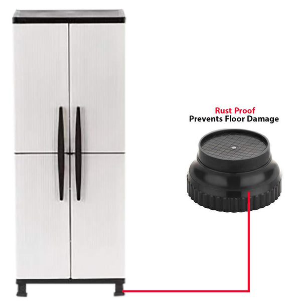 Multi-purpose 4 Pieces Round Plastic Legs Foot And Stand