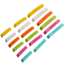 Food Snack Pouch Bag Clip Sealer For Keeping Food Fresh For Home Kitchen  Plastic Camping Snack Air Tight Seal Bag Clips Packet Vacuum Sealers Clip (18 Pc Set)