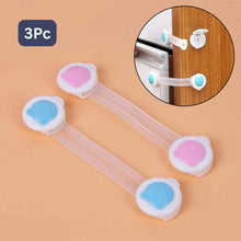 Baby Proofing Child Safety Strap Locks (3 Pc)