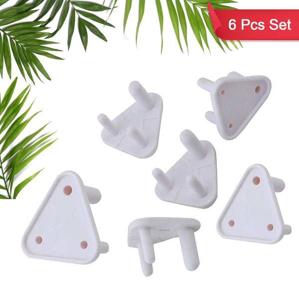 Baby Safety Big Electrical Socket Cover Outlet Plug Protector For Child Proofing In Home School Office (6pc Set)