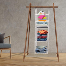 Multipurpose 5 Layer Folding Clothes Storage Racks closet For Students Wardrobe Shelves Socks Scarf T-shirt Exchanging Organizer Storage Holders  Racks