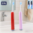 Battery-operated Electric Toothbrush With Replaceable Head (2 Pcs)