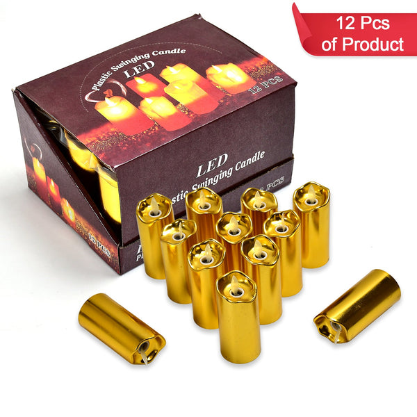 Big Swinging Candle 12pcs For Wedding Decoration And Birthday Party