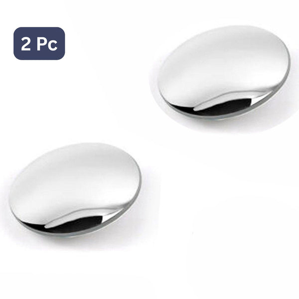 Blind Spot Round Wide Angle Adjustable Convex Rear View Mirror - Pack Of 2