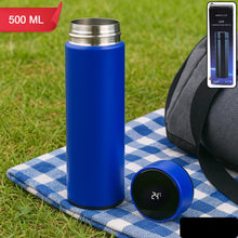 Blue Vacuum Insulated Water Bottle (1 Pc  500ml)
