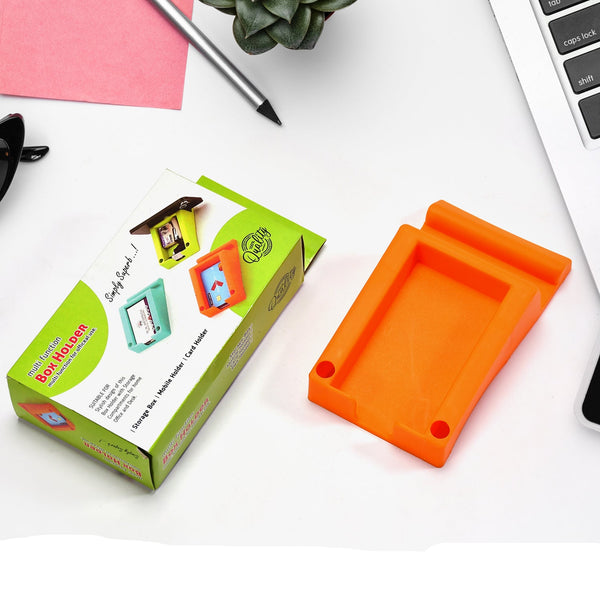 Business Card Mobile Holder Plastic Multi-function Use (2 Pc)
