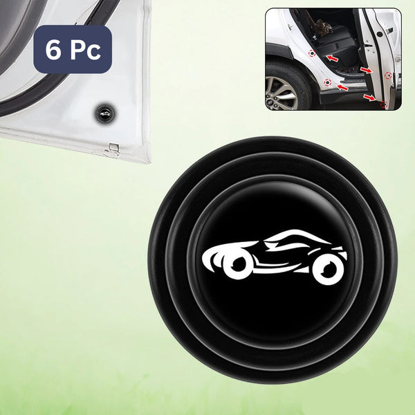 Car Door Shock Absorber Car Door Protection Sticker (6 Pcs)