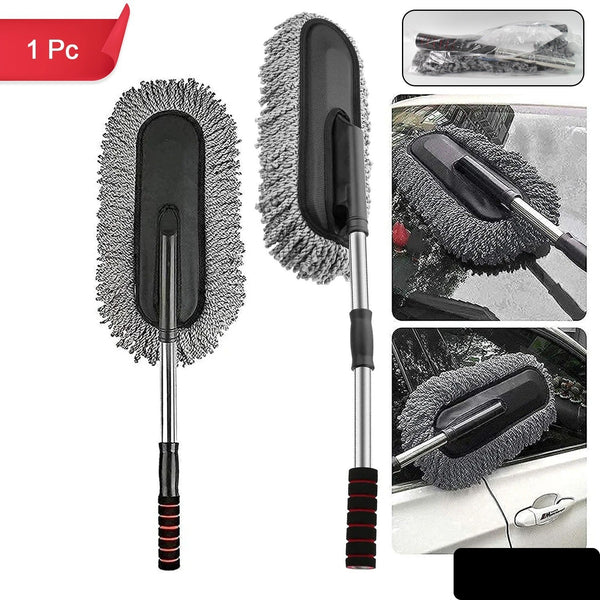 Car Dust Brush Gentle And Efficient Cleaning Tool For Interior And Exterior (1 Pc)