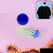 Cartoon Colorful Hooks Simple Ball Shape Hook Self-adhesive (3 Pc)