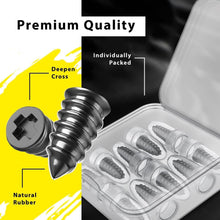 Tire Repair Rubber Nail Car Tire Repair Nails Tire Repair Rubber Screws Black (10 Pcs Set)