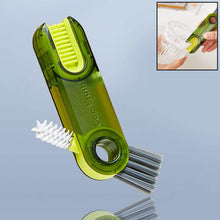 3 in 1 Multifunctional Cleaning Brush Bottle Cleaning Brush Cup Cleaner Brush For Bottle Cup Cover Lid Home Kitchen Cleaning Tool (1 Pc)