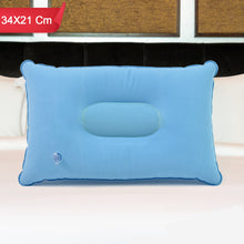 Comfortable Inflating Travel Pillow (3421 Cm  1 Pc  Mix Color)