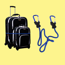 Carabiner Bungee Cords With Hook Tie Downs Luggage Strap Carrying Bag Secure (1 Pc  Mix Color)