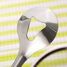 2 in 1 Stainless Steel Filter Spoon With Clip Food Kitchen Oil-frying Multi-functional