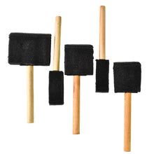Multipurpose Sponge Brushes For Painting and cleaning With Wooden Handles (5 Pcs Set)