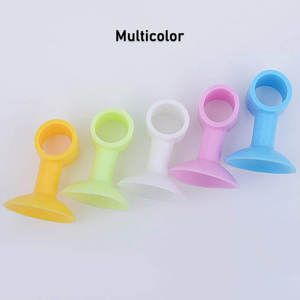 Door Stopper Mini Anti-collision Silicone Door Handle Crash Pad (5 Pc)
