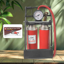 Dual-cylinder Foot Pump Portable Floor Bike Pump 150psi Air Pump