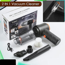 Vacuum Cleaner Dust Collection  2 In 1 Car Vacuum Cleaner High-power Handheld Wireless Vacuum Cleaner Home Car Dual-use Portable Usb Rechargeable Mini Car Vacuum For Vehicle Home And Office
