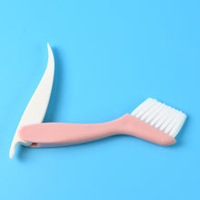 Multi-functional 2-in-1 Groove Cleaning Brush With Crevice Scraper (2 Pc)
