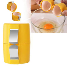 Egg Shell Opener Egg Cracker Tool for Raw Eggs Handheld Eggs Breaker Multifunctional Egg Cutter Egg Cracker and Separator for Home Cooking Kitchen Baking Tools for Cooking Camping Kitchen Gadgets (1 Pc)