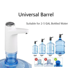 Foldable Water Dispenser Portable Water Bottle Pump Usb Charging Electric Automatic Drinking Pump Portable Drinking Dispenser Pump For Home Kitchen Living Room Office Camping