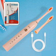 Electric Toothbrush For Adults And Teens Electric Toothbrush Deep Cleansing Toothbrush With Extra Brush Heads