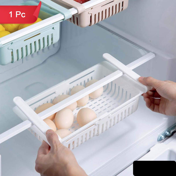 Expandable Adjustable Multipurpose Fridge Storage Basket