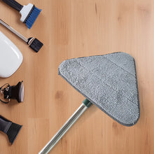 2 In 1 Extendable Triangle Mop Retractable Cleaning Mop Brush  Viper 360 Degree Rotating Floors Wall Cleaning Mop Dust Mop With Telescopic Handle And Reusable Mop Heads (1 Pc)