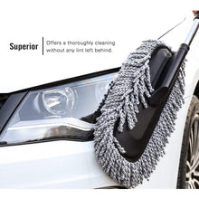 Car Duster Long Retractable soft non-slip handle Multipurpose Microfiber Wash Brush Vehicle Interior And Exterior Cleaning Kit With For Car Boats Or Home