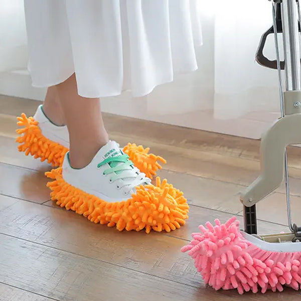 Mop Slipper Shoes Cover Floor Dust Cleaning Household Wiping Mops Head Floor Cleaning Shoes Cover For House