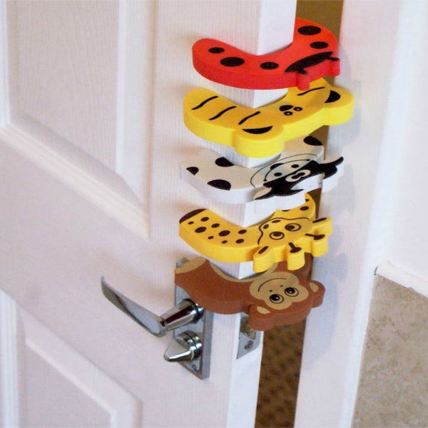 Mix Door Stopper Used In All Kinds Of Household And Official Places Specially For Controlling Motion Of Doors (4 Pcs)