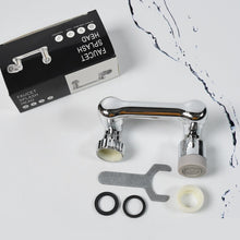 Splash Faucet Filter Faucet 1080 Rotating Faucet Sprayer Head Double O-ring Design Movable Tap Water Saving Sink Aerator Extender For Bathroom Kitchen
