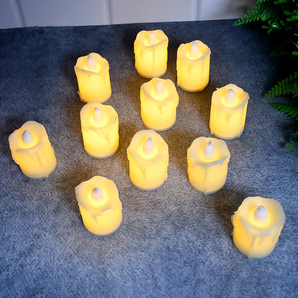 Festive Lighting For Any Occasion 12 Pcs Led Candles
