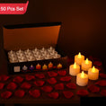 Flameless Led Tealight Candles (50 Pc)