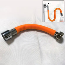 Flexible Water Tap Extender Universal Foaming Extension Tube With Connector 360 Free Bending Faucet Extender Adjustable Sink Drain Extension (18cm)
