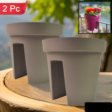 Creative Flower Pot Balcony Flower Pot Holder (2 Pc)