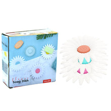 Flower Shape Portable Soap Dish Holder Soap Case