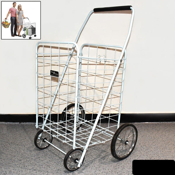 Foldable Shopping Trolley With Wheels ( Moq - 2 Pc)