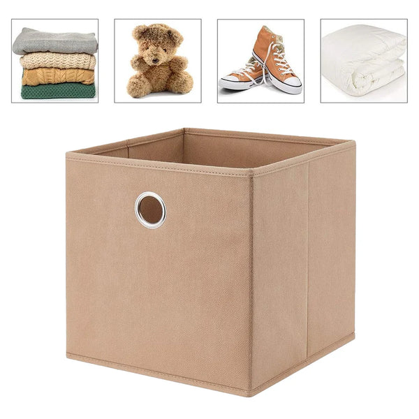 Foldable Square Storage Box (20x20 Cm  1 Pc)