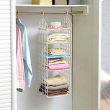 Multipurpose 5 Layer Folding Clothes Storage Racks closet For Students Wardrobe Shelves Socks Scarf T-shirt Exchanging Organizer Storage Holders  Racks