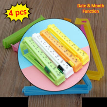 4 Pc Food Sealing Clip Used For Sealing Of Packed Food Stuffs And Items To Prevent Them From Contamination.