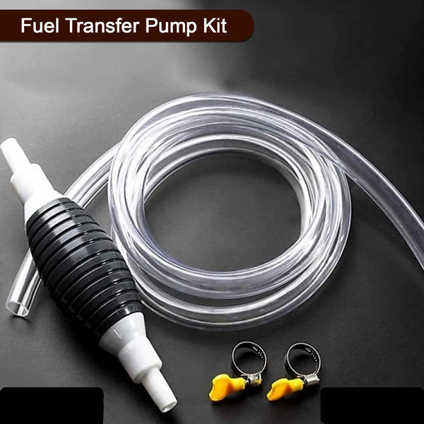 Fuel Transfer Pump Kit High Flow Siphon Hand Oil Pump Portable Manual Car Fuel Pump For Petrol Diesel Oil Liquid Water Transfer Pump