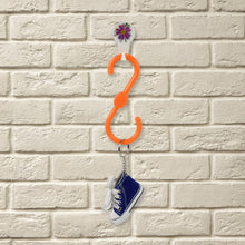 S Shape Plastic Hooks Hanger For Hanging Cloth (6 Pcs Set)